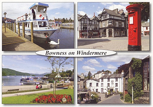 Bowness on Windermere postcards